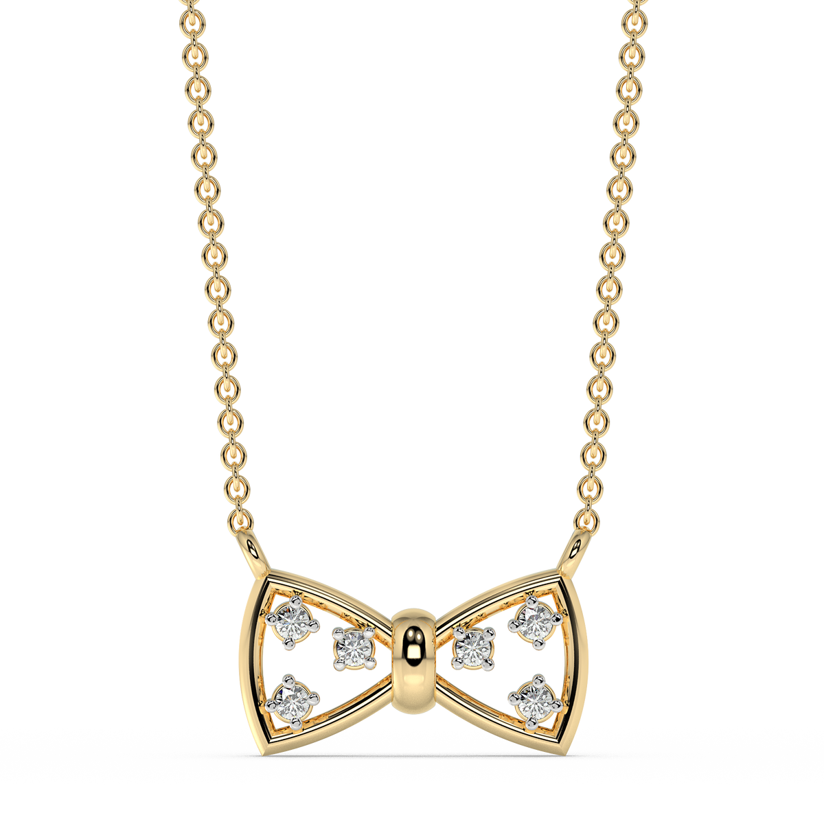9k gold yael necklace