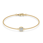 Load image into Gallery viewer, 9K Gold Coral Bracelet