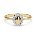 Load image into Gallery viewer, 9K Gold Iris Ring
