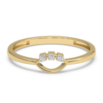 Load image into Gallery viewer, 9K Gold Lyra Ring