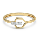 Load image into Gallery viewer, 9K Gold Matilda Ring