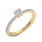 Load image into Gallery viewer, 9K Gold Cordelia Ring