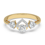 Load image into Gallery viewer, 9K Gold Bluebell Ring