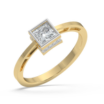 Load image into Gallery viewer, 9K Gold Lavender Ring