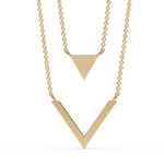 Load image into Gallery viewer, 9K Gold Georgiana Necklace