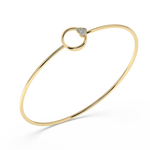 Load image into Gallery viewer, 9K Gold Guinevere Bangle