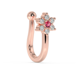 Load image into Gallery viewer, 9K Gold Octavia Nose Pin