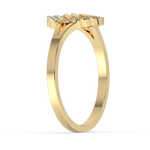 Load image into Gallery viewer, 9K Gold Petunia Ring