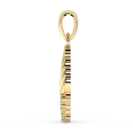 Load image into Gallery viewer, 9K Gold Seren Pendant