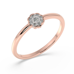 Load image into Gallery viewer, 9K Gold Begonia Ring