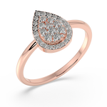 Load image into Gallery viewer, 9K Gold Fleur Ring