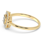 Load image into Gallery viewer, 9K Gold Daisy Ring