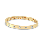 Load image into Gallery viewer, 9K Gold Rosalie Bangle