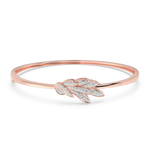 Load image into Gallery viewer, 9K Gold Ottilie Bangle