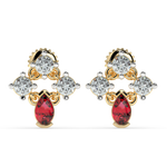 Load image into Gallery viewer, 9K Gold Jessamine Earrings