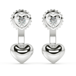 Load image into Gallery viewer, 9K Gold Viola Earrings