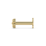 Load image into Gallery viewer, 9K Gold Velvet Nose Pin