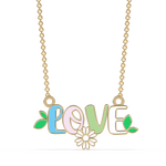Load image into Gallery viewer, 9K Gold Kids Laurel Necklace