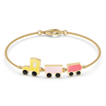 Load image into Gallery viewer, 9K Gold Gardenia Bracelet
