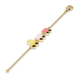 Load image into Gallery viewer, 9K Gold Gardenia Bracelet