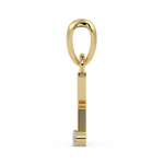 Load image into Gallery viewer, 9K Gold Isolde Pendant