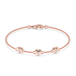 Load image into Gallery viewer, 9K Gold Peony Bracelet