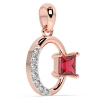 Load image into Gallery viewer, 9K Gold Crystal Pendant