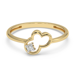 Load image into Gallery viewer, 9K Gold Beatrice Ring