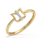 Load image into Gallery viewer, 9K Gold Donatella Ring