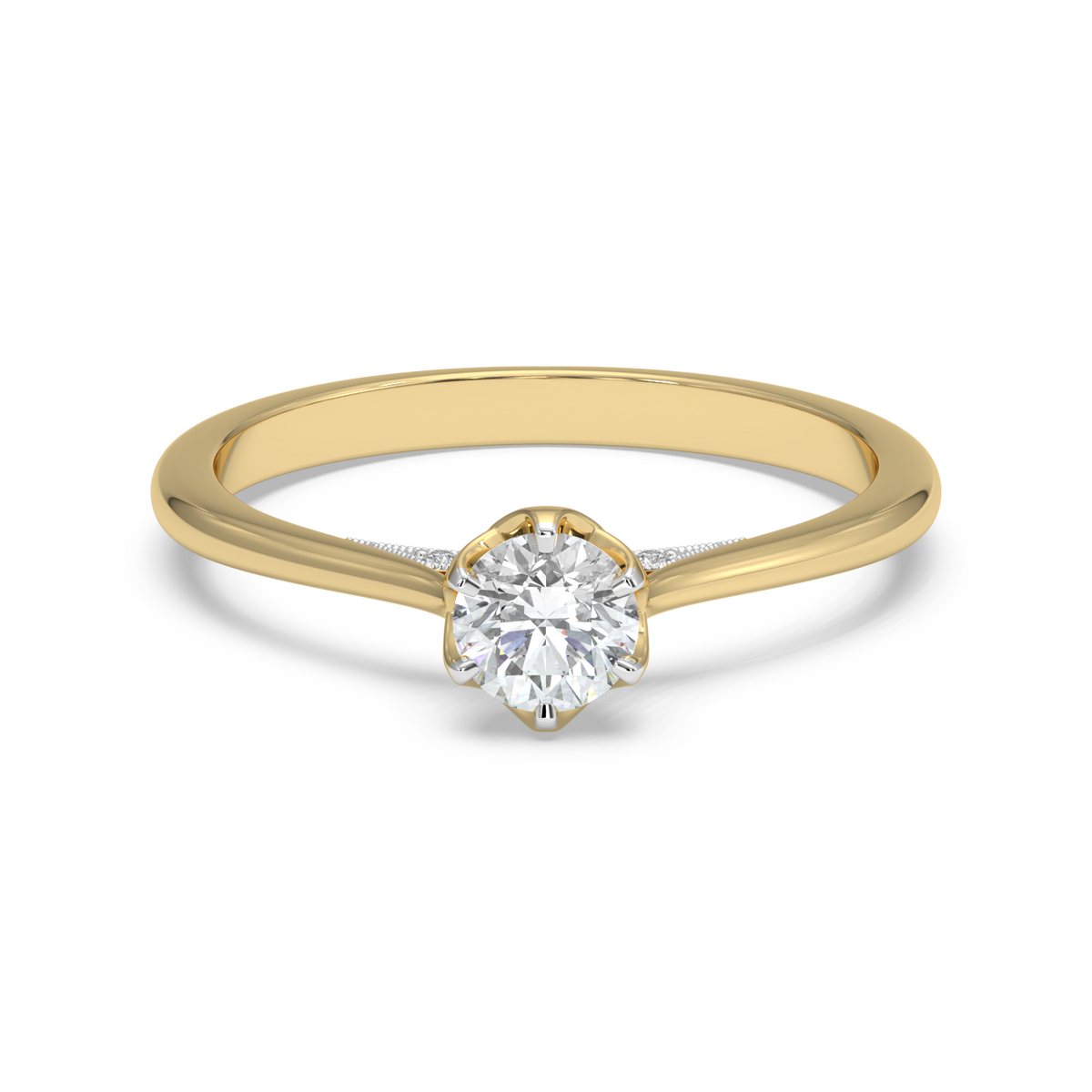 9k gold augustina ring