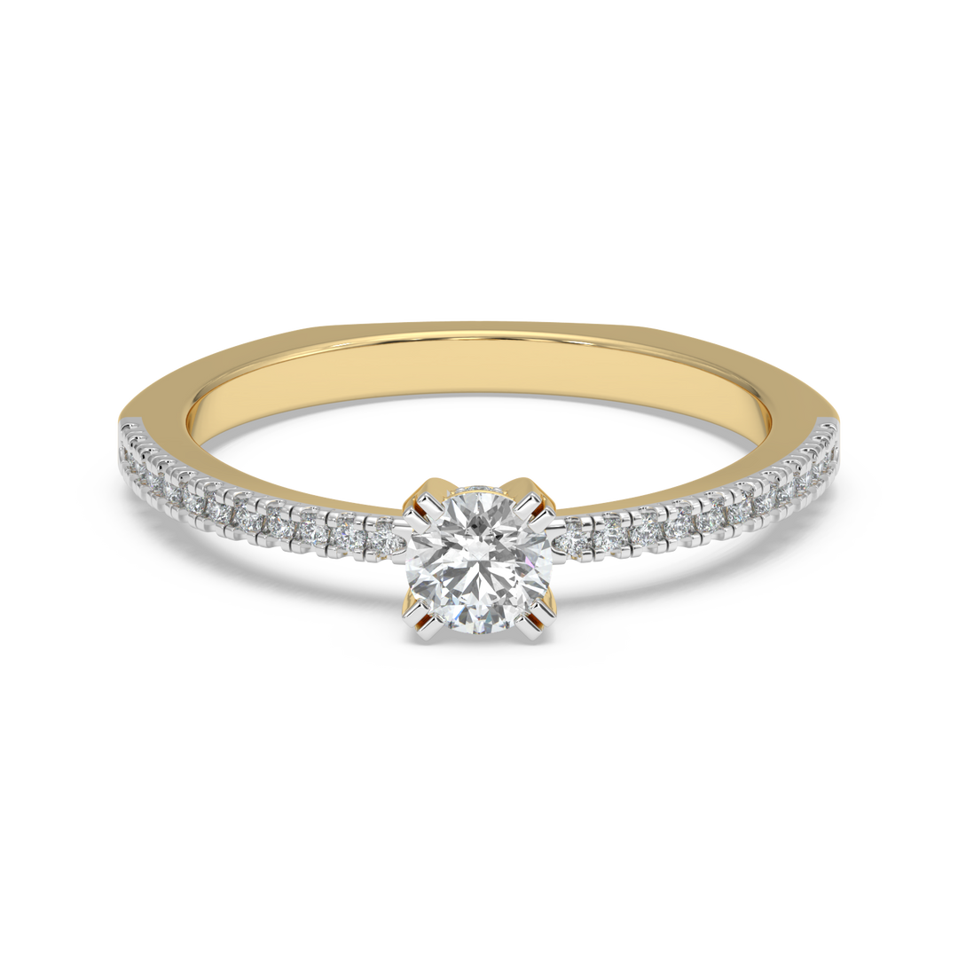9K Gold Cordelia Ring