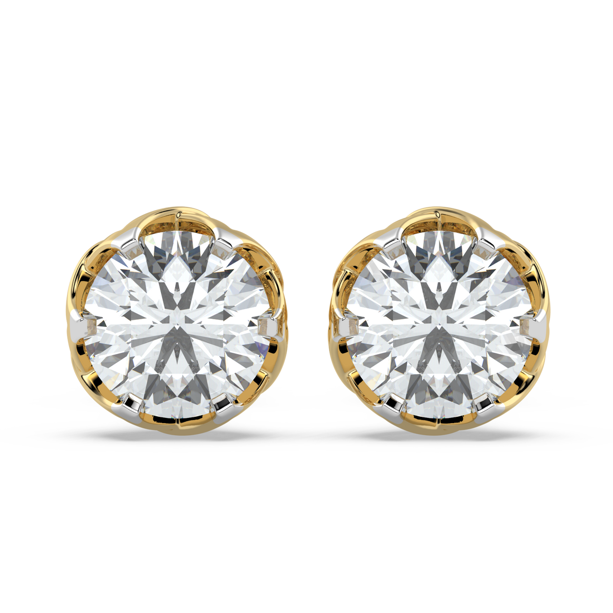 9k gold emilia earrings