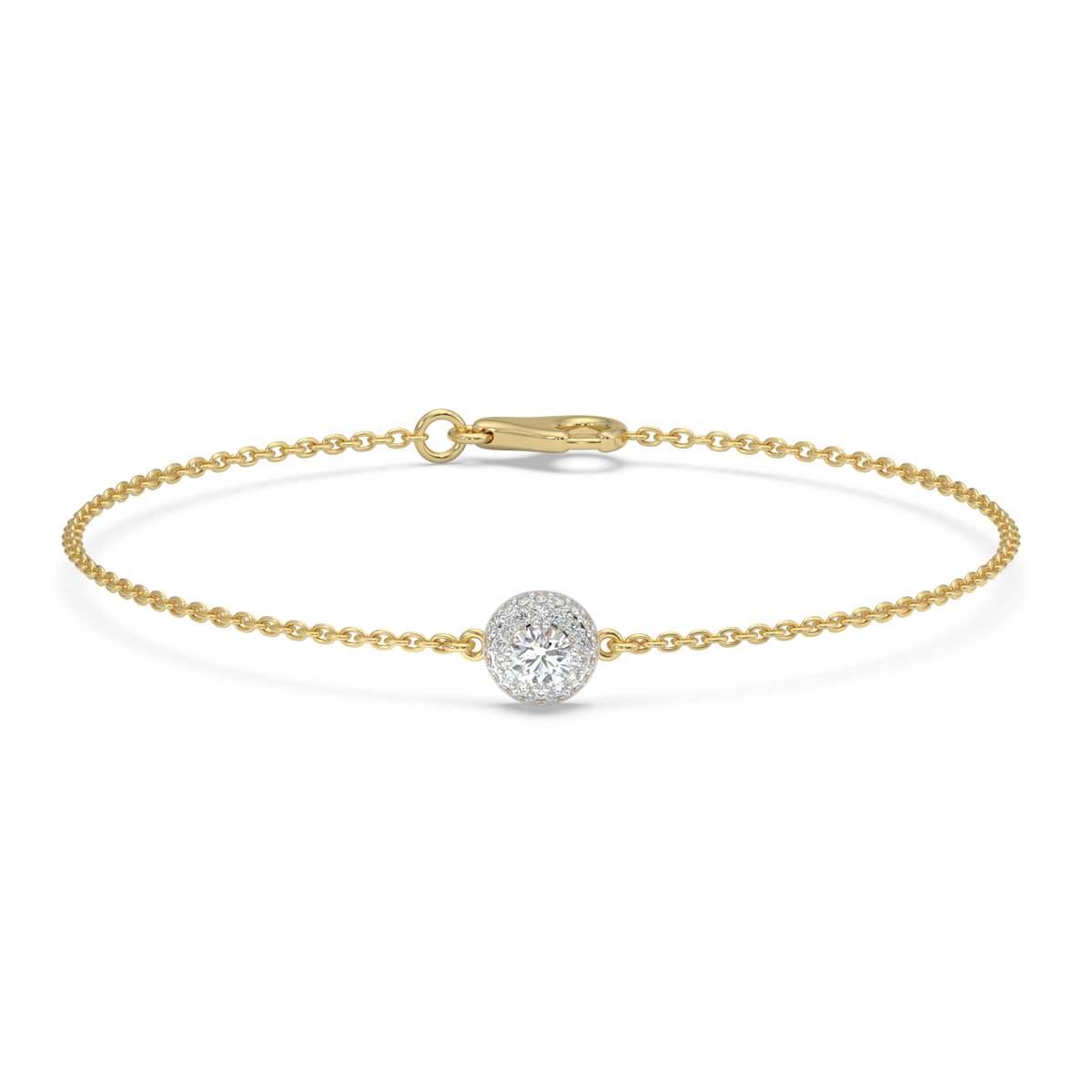 9k gold ondine bracelet