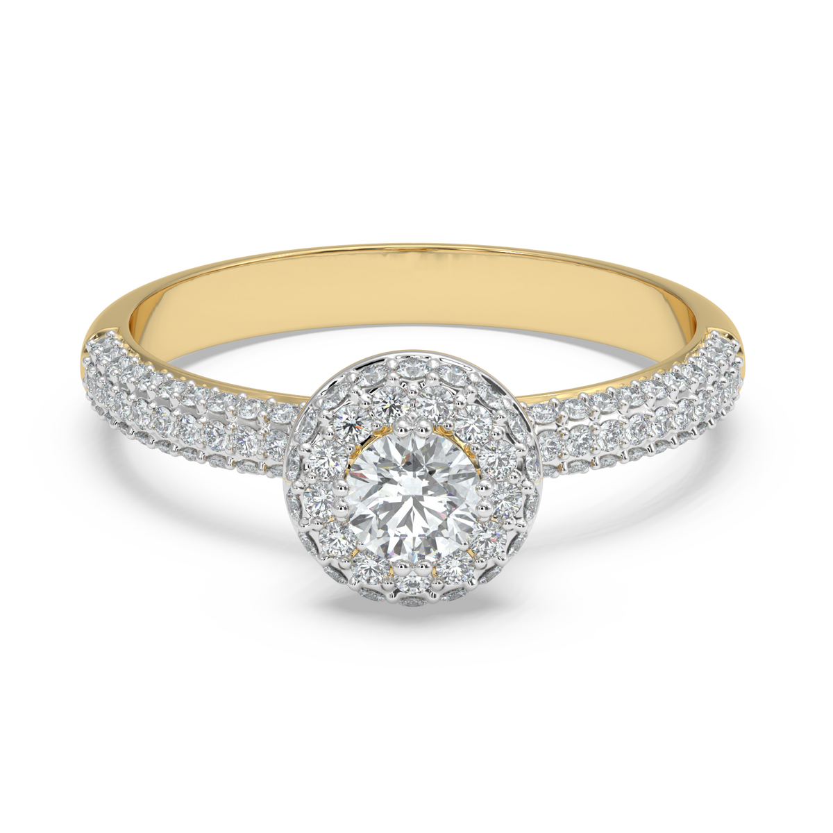 9k gold mirabella ring