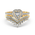 Load image into Gallery viewer, 9K Gold Heather Ring
