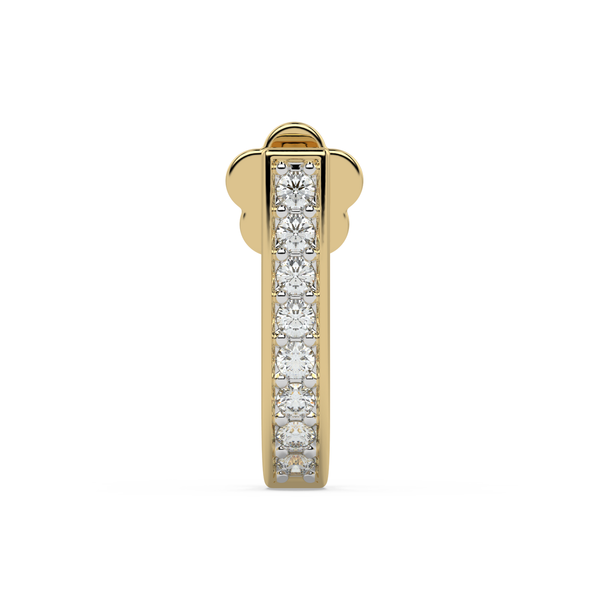 9k gold suvi nose pin