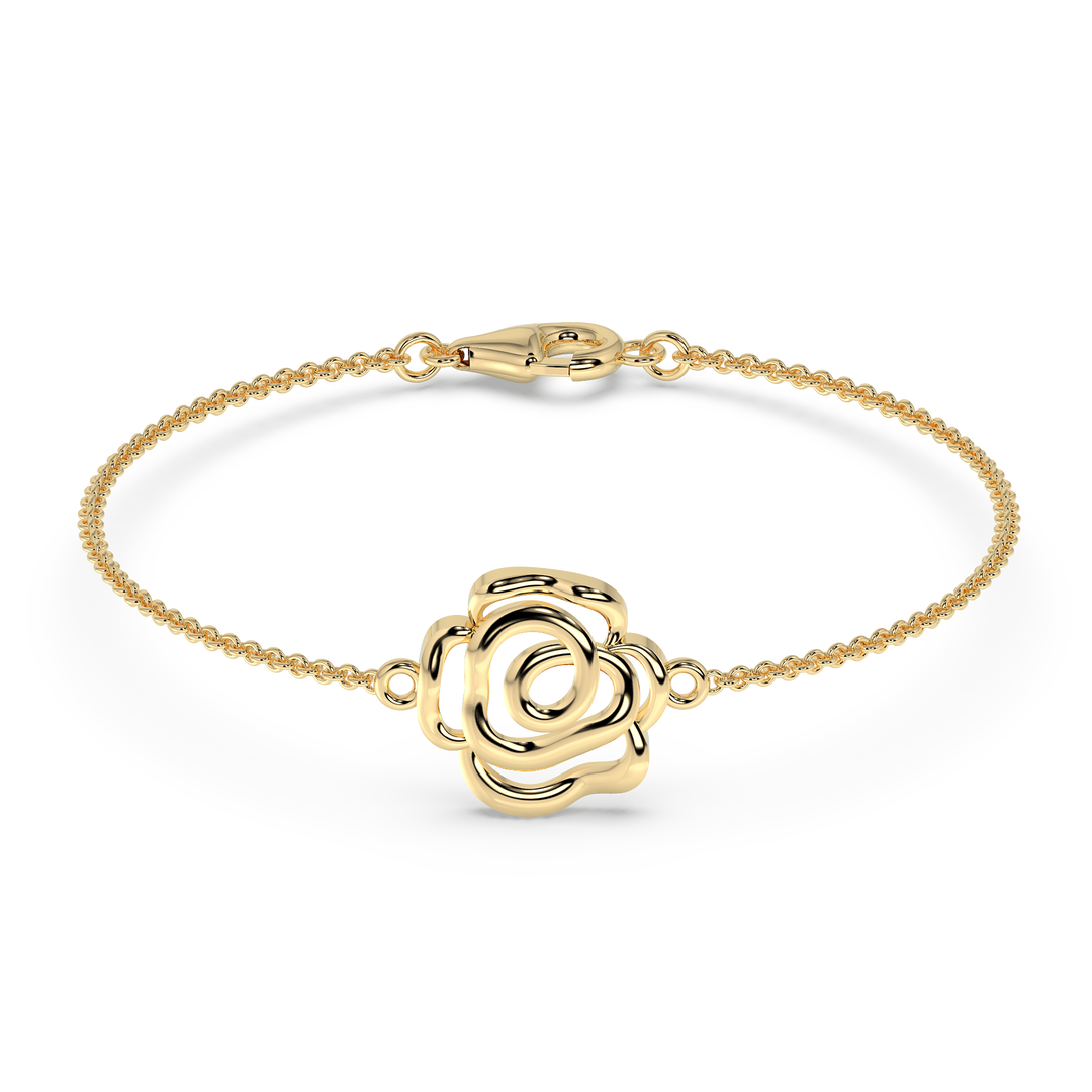 9K Gold Pearl Bracelet