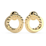 Load image into Gallery viewer, 9K Gold Saga Earrings
