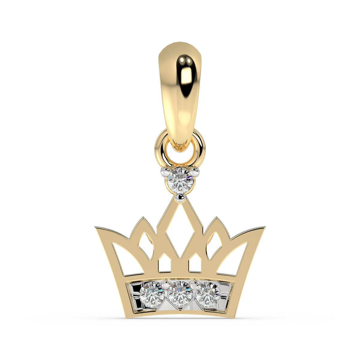 9k gold halcyon pendant