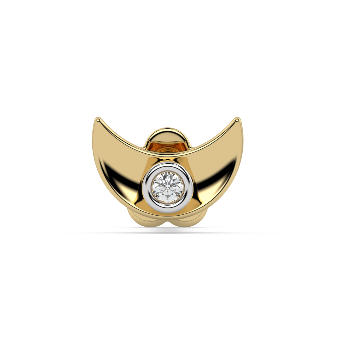 9K Gold Nerissa Nose Pin