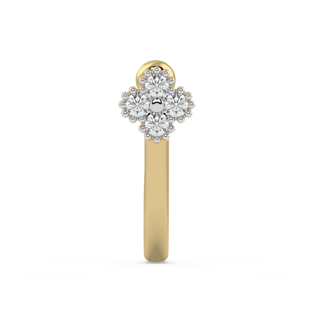 9K Gold Liana Nose Pin