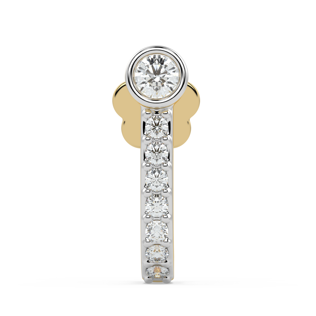 9K Gold Kalliste Nose Pin