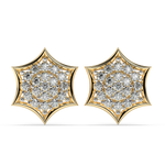 Load image into Gallery viewer, 9K Gold Ambre Earrings
