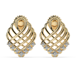 Load image into Gallery viewer, 9K Gold Opaline Earrings
