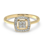 Load image into Gallery viewer, 9K Gold Daisy Ring

