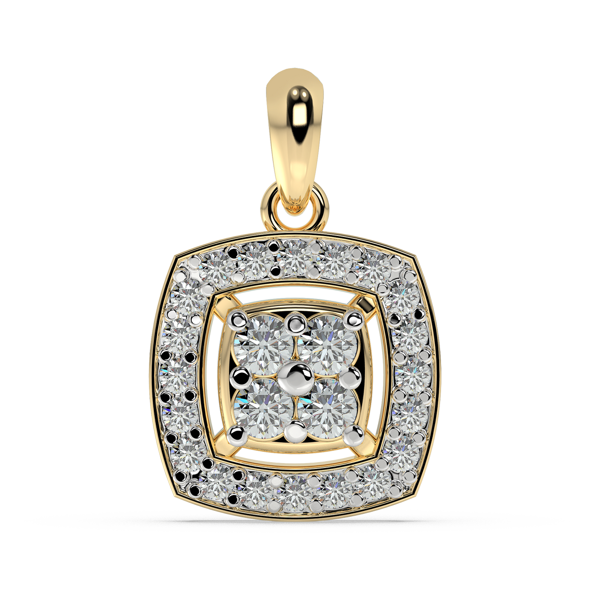 9k gold amity pendant