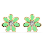 Load image into Gallery viewer, 9K Gold Belle Earrings
