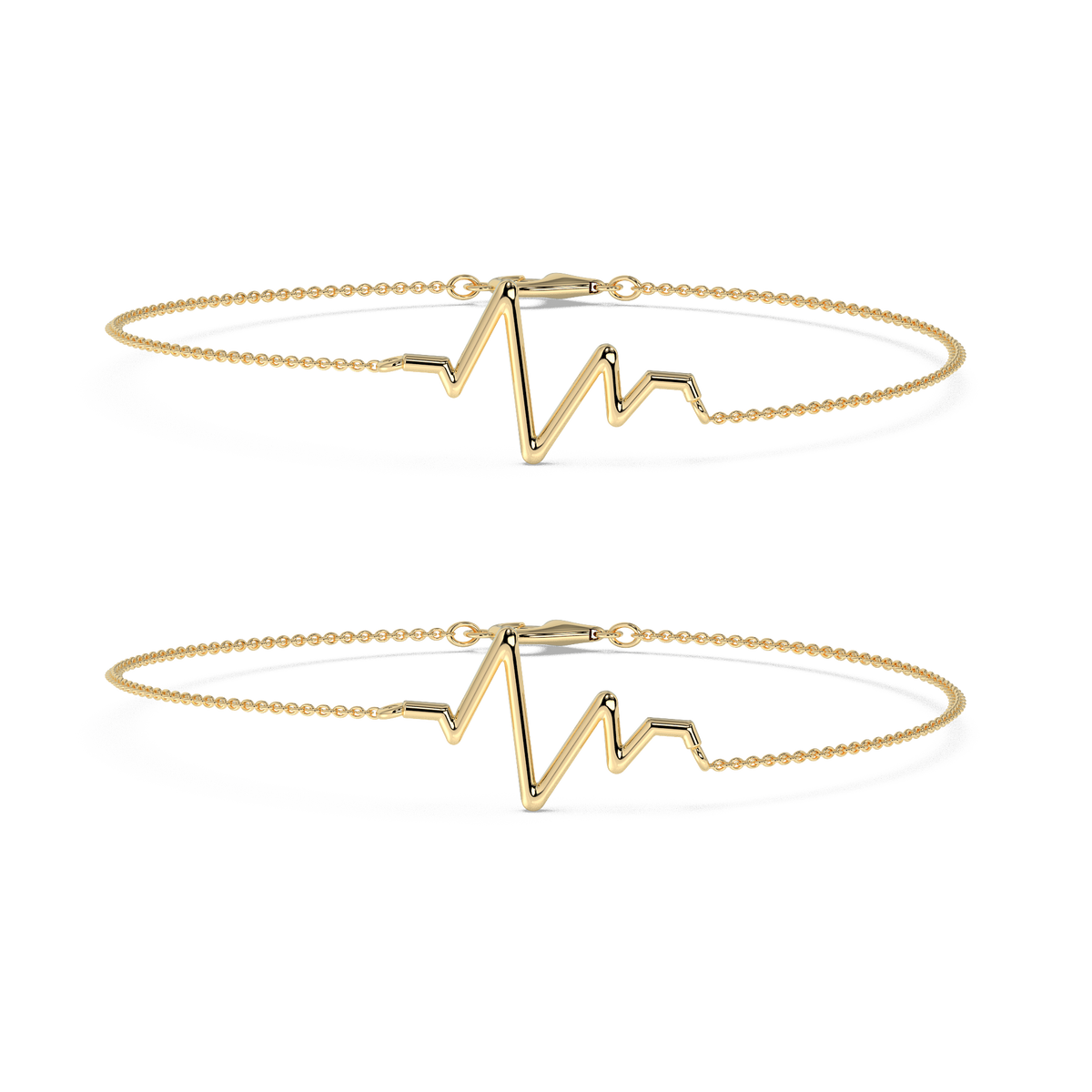 9k gold seraphina anklet