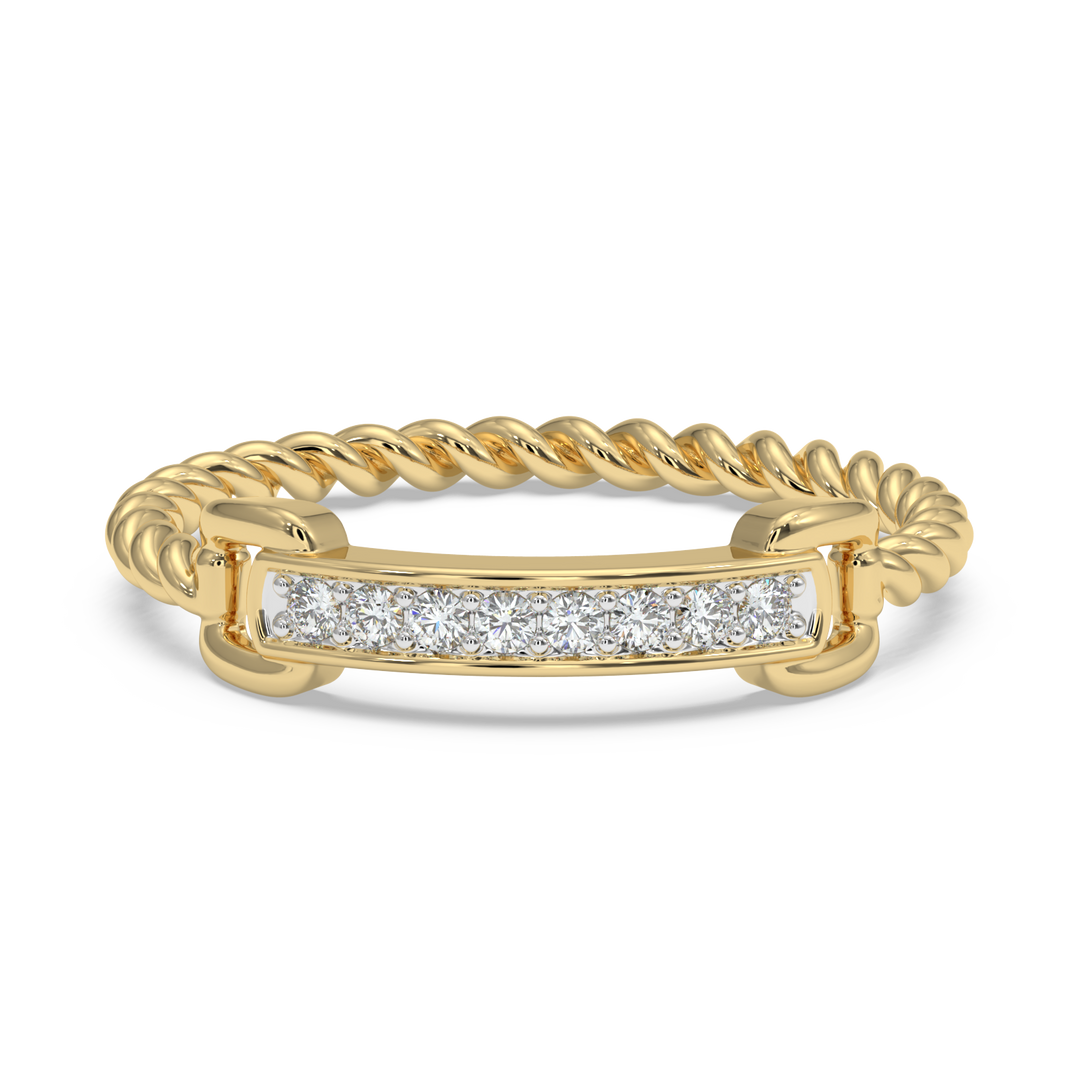 9K Gold Jasmine Ring