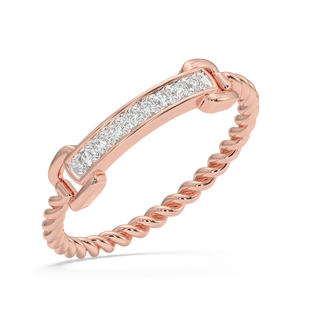 9K Gold Jasmine Ring
